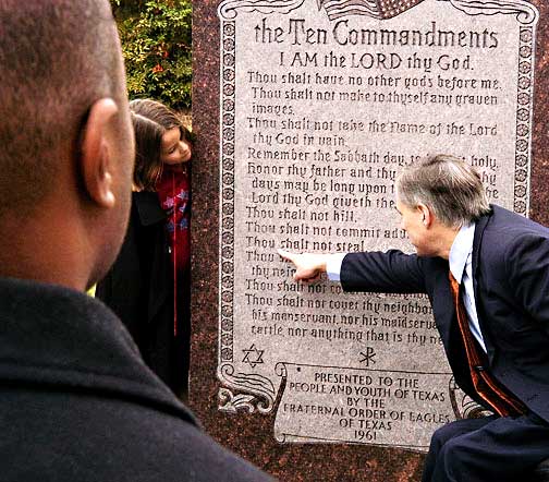 Government: 10 Commandments Monument image
