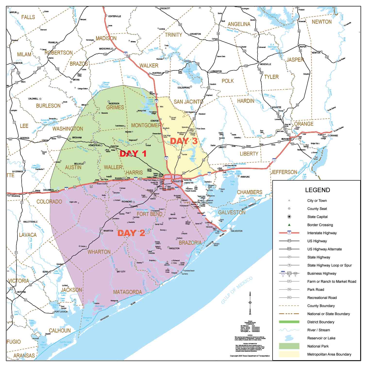 Government - Hurricane Rita Return Plan - Composite